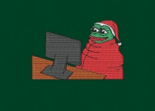 10-186 슬픈개구리 크리스마스 페페