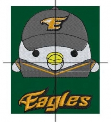 10-216 한화 이글스 마스코트 수리 독수리