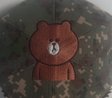 10-241 브라운 곰 라인 이모티콘 곰돌이