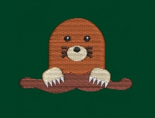 10-281 두더지 두더쥐