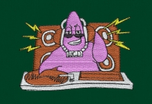 10-287 스폰지밥 뚱이 디제이 디제잉 DJ