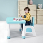 우루루 유아 아동 책상 의자 세트 높이조절 놀이 그림 식탁