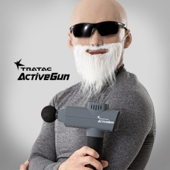 [트라택] 액티브건 TRATAC ACTIVE GUN 포인트 마사지 및 맞춤 근육 트레이닝 진동건