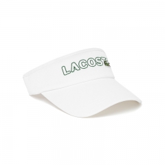 라코스테 골프 레터링 선바이저(RK224E55G70V)