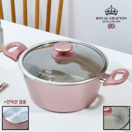 [로얄그래프톤] 로얄그래프톤 로사 IH 세라믹냄비 양수18