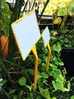 각도고정라벨 중 8x5 식물이름표 꽃이름 수목표찰 식물라벨