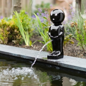 블랙보이 분수 1386125 오줌싸개 조형물 연못 장식
