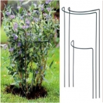 PE코팅 7569 식물 줄기 받침 반달 반원 지주대 지지대 55cm