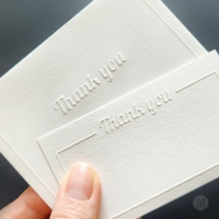 밀크_명함 고급봉투 [당일배송]