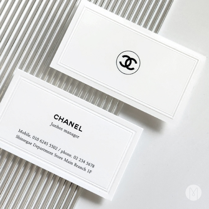 고급명함 - 룩스