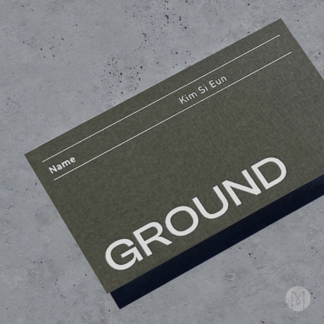 고급명함 - 그라운드