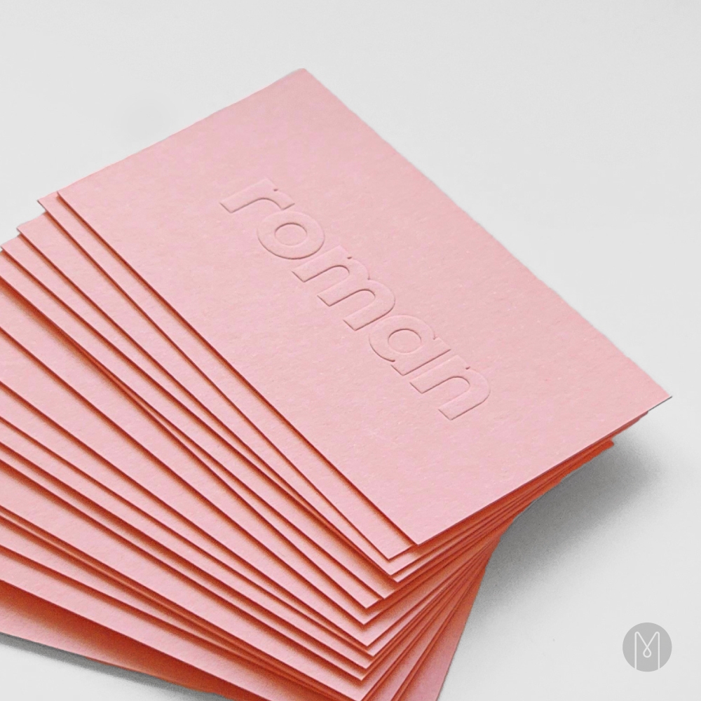 고급명함 - 로망