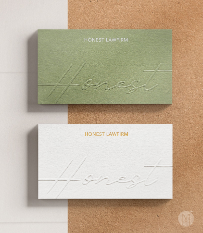 고급명함 - 어니스트