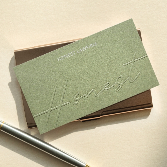 고급명함 - 어니스트