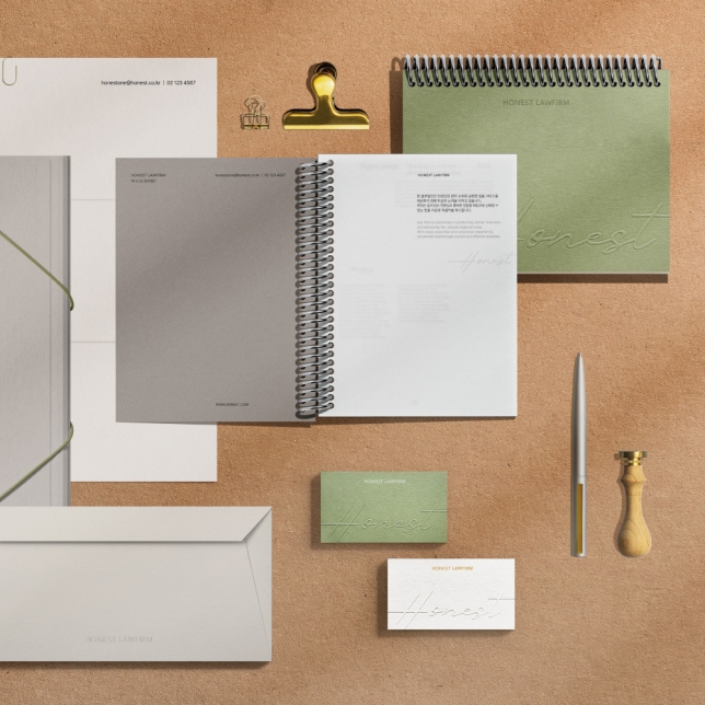 고급명함 - 어니스트