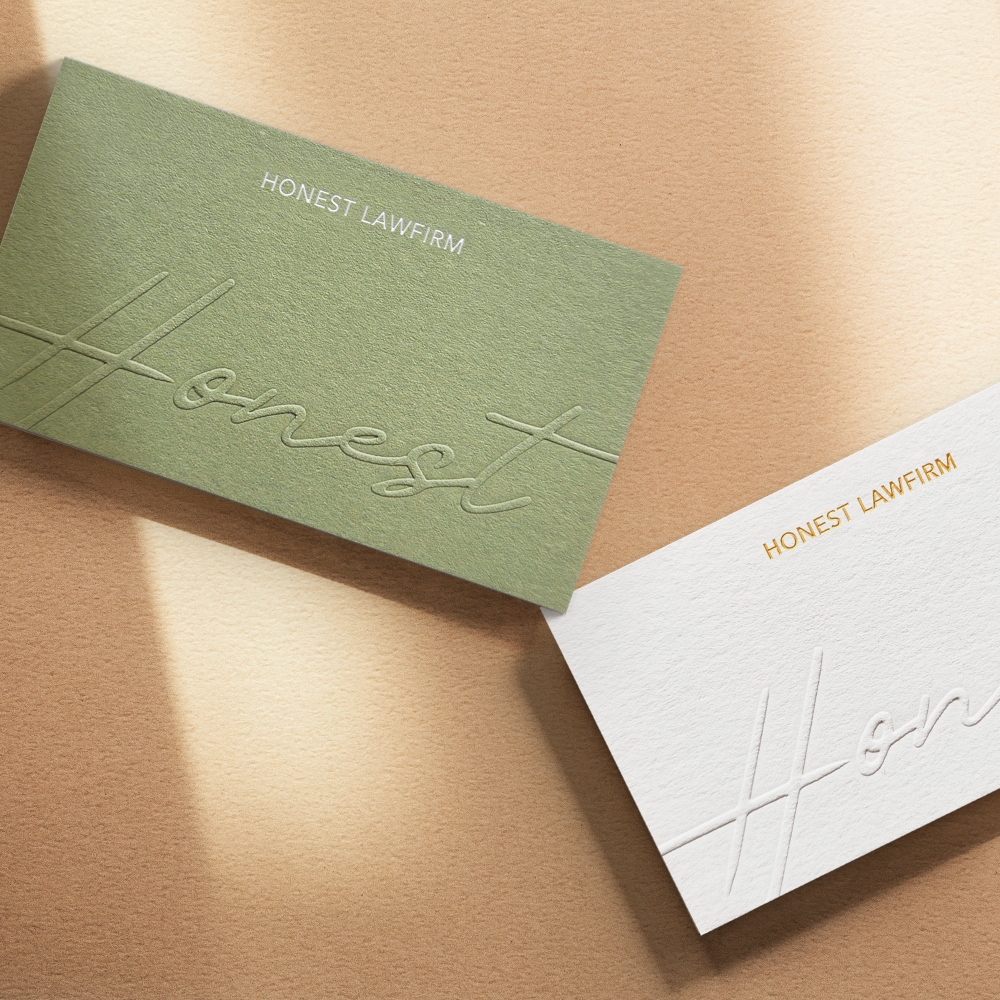 고급명함 - 어니스트