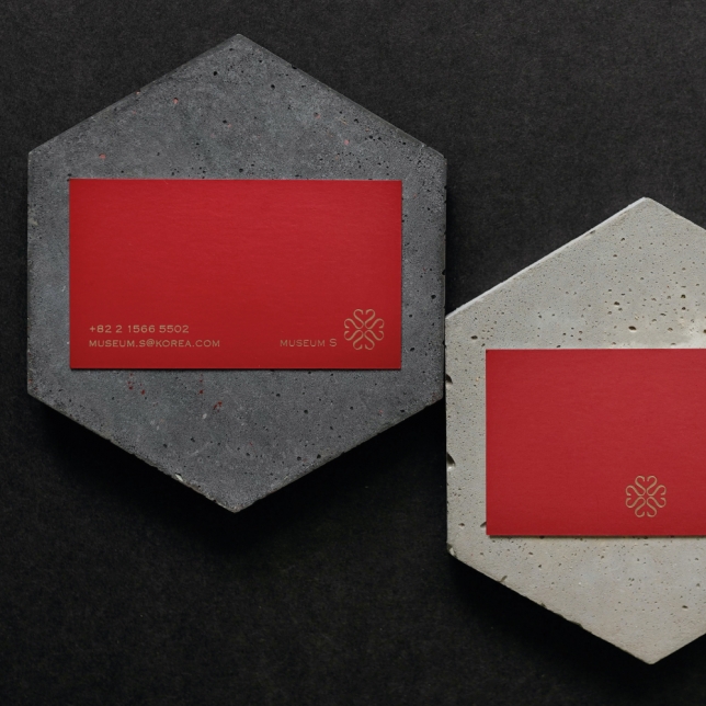 고급명함 - 헤리티지 레드
