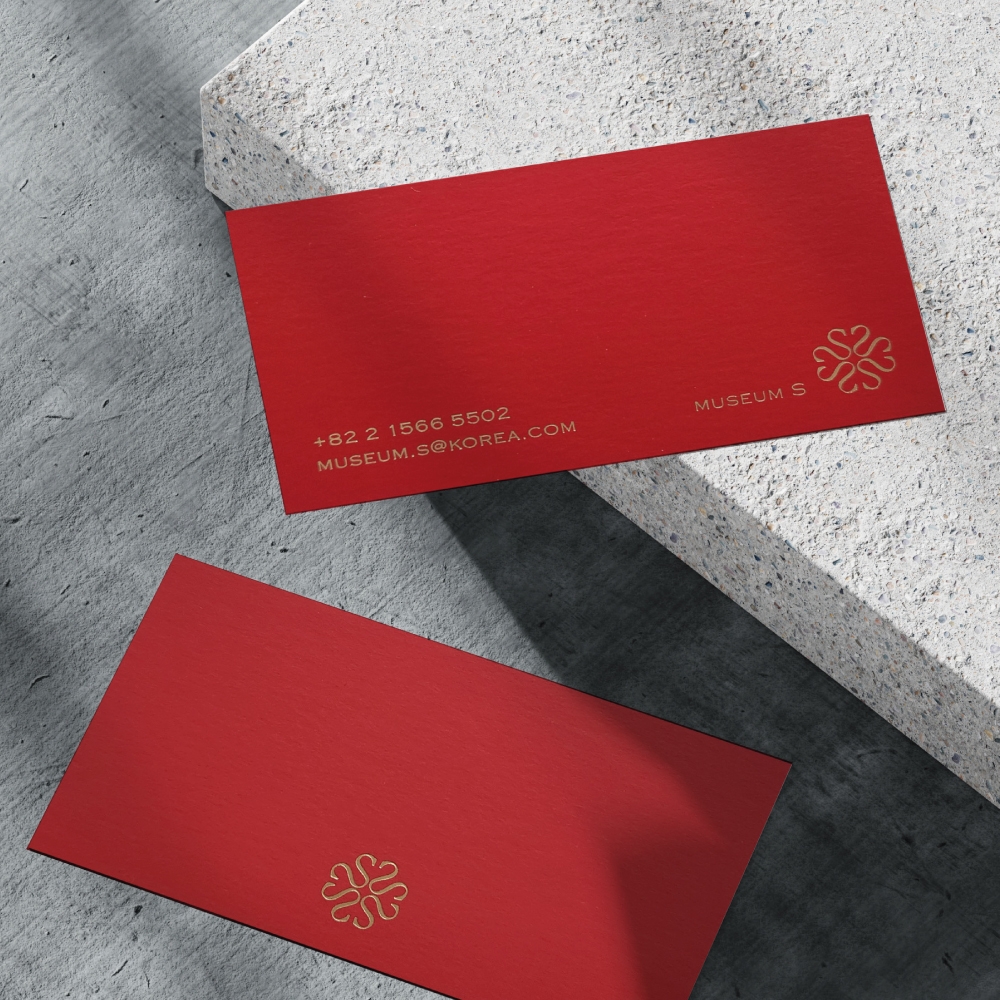 고급명함 - 헤리티지 레드