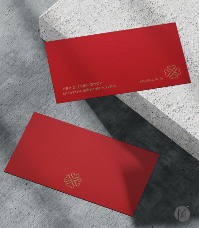 고급명함 - 헤리티지 레드