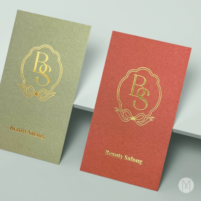 고급명함 - 플로라