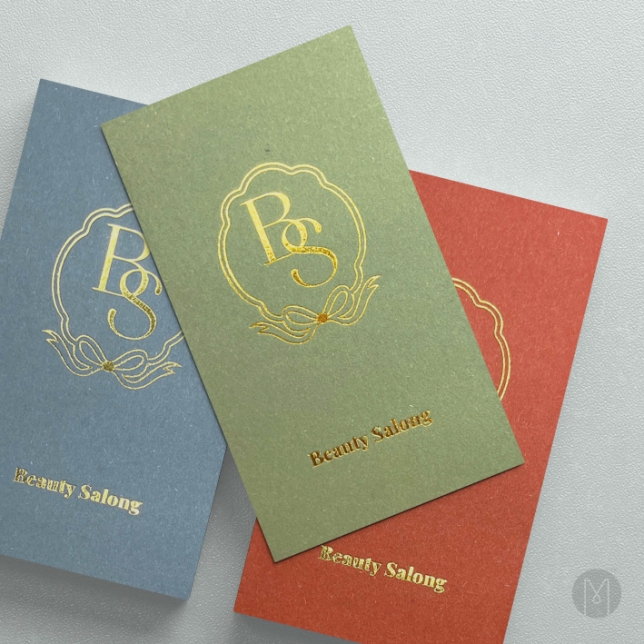 고급명함 - 플로라