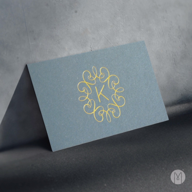 고급명함 - 플로라