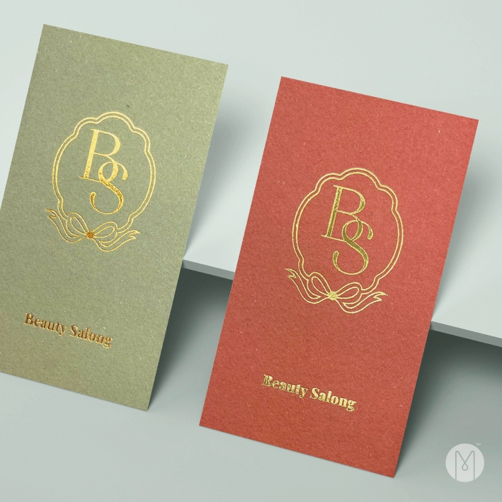 고급명함 - 플로라