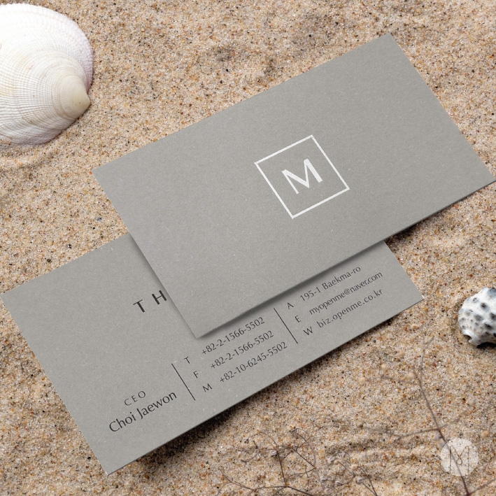 고급명함 - 모어