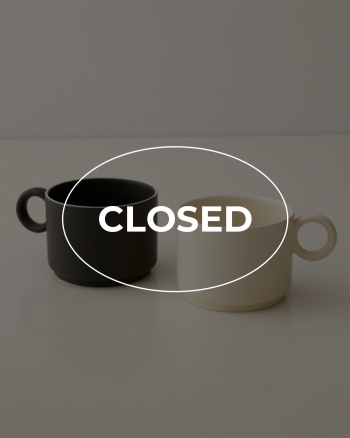 [2P Set] ROUND RING MUG