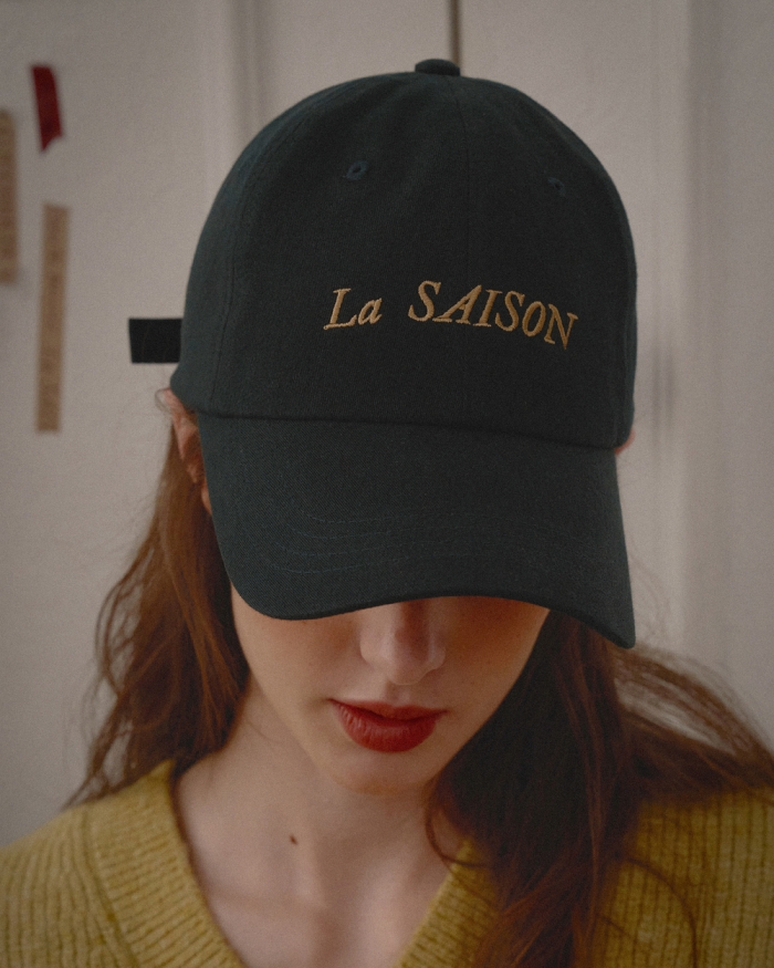 La Saison Baseball Cap (Black Leaf)