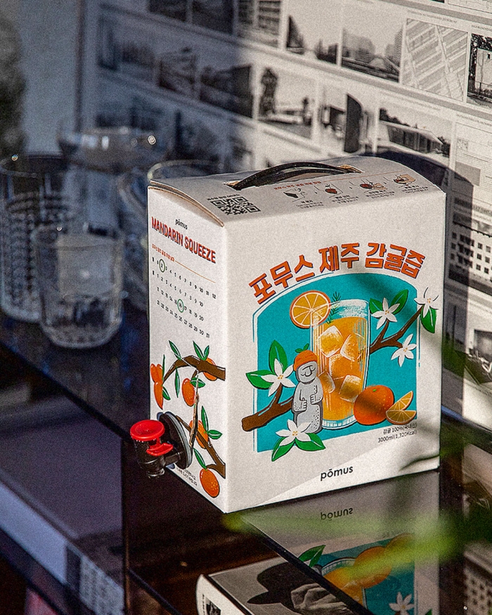 포무스 3L NFC 제주 감귤즙