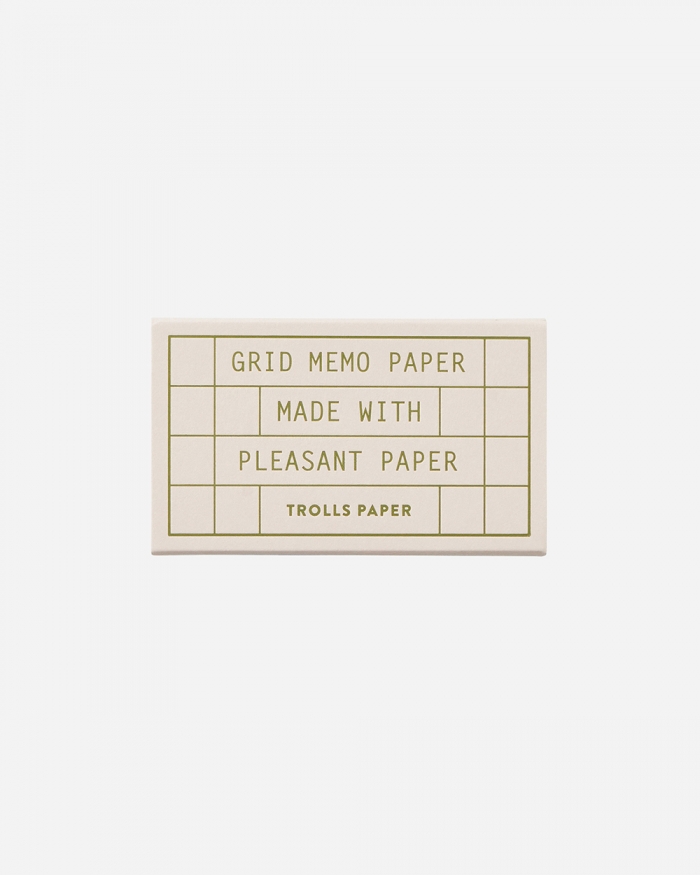 Grid memo paper