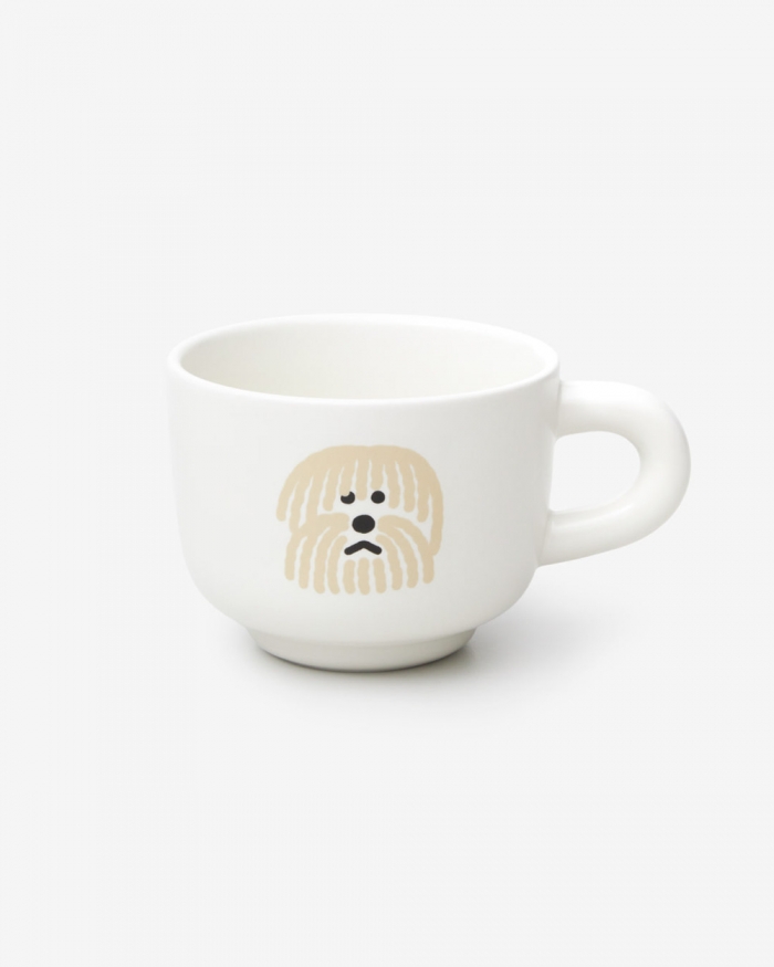 TUBE MILK CUP - FLUFFY DOG