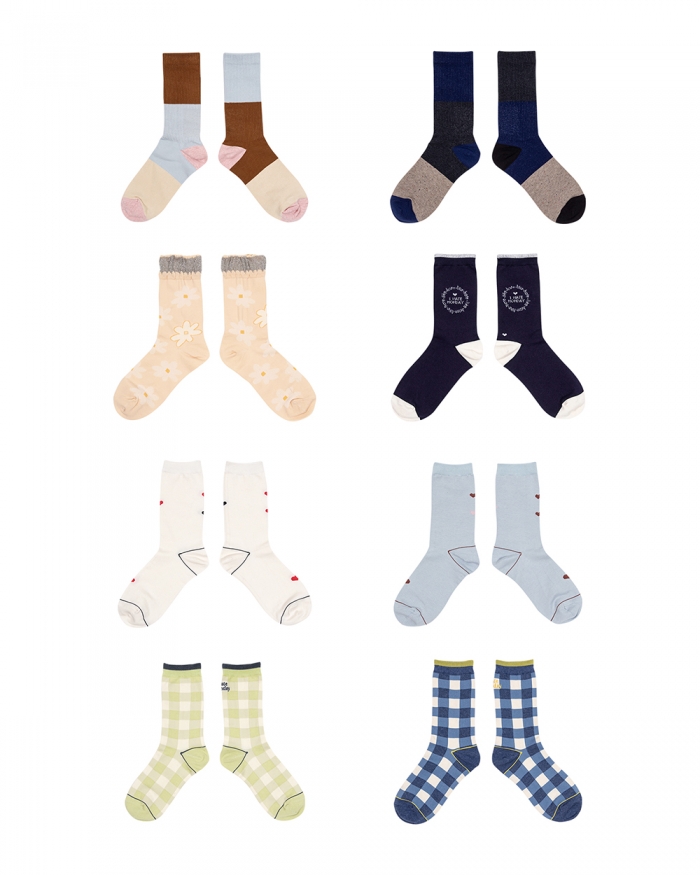 Brunch on Monday Socks 2 Set