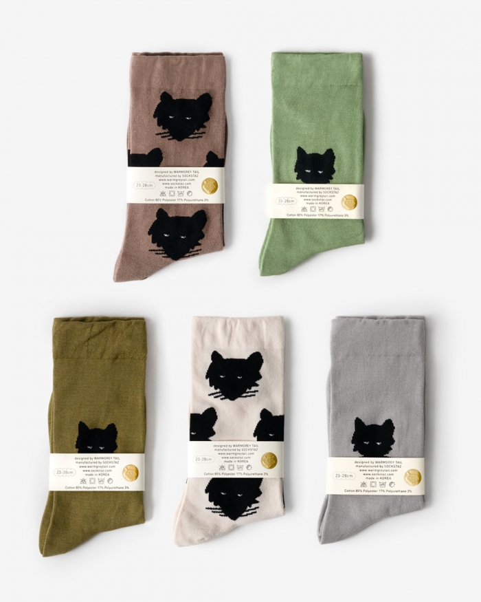 WOLF SOCKS (5종 택1)