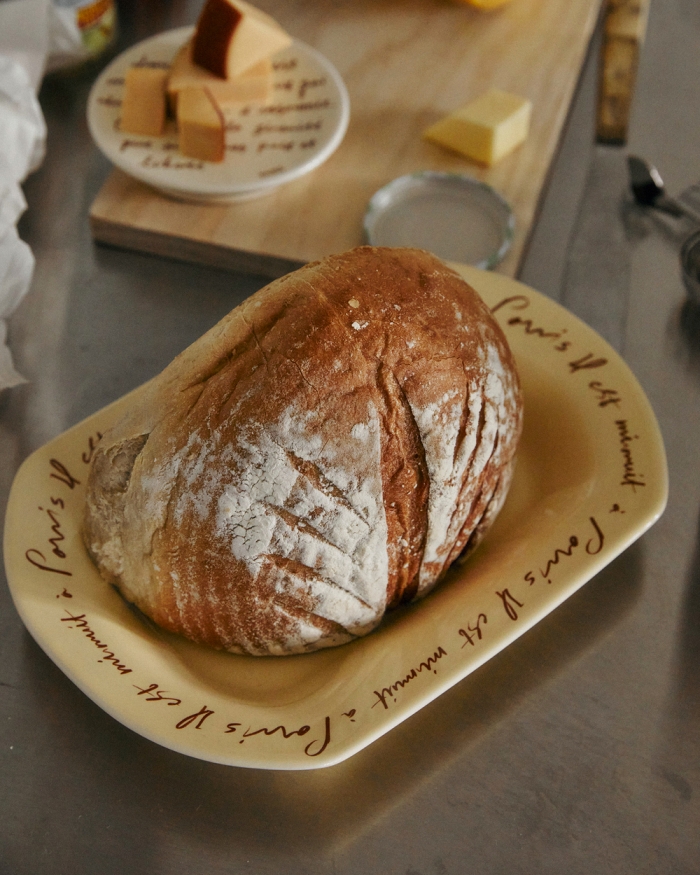 Midnight Stoneware Plate (Square)