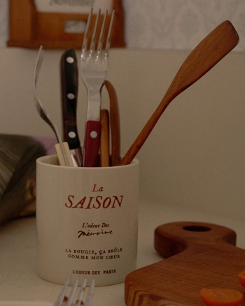 La Saison Ceramic Jar (Linen)