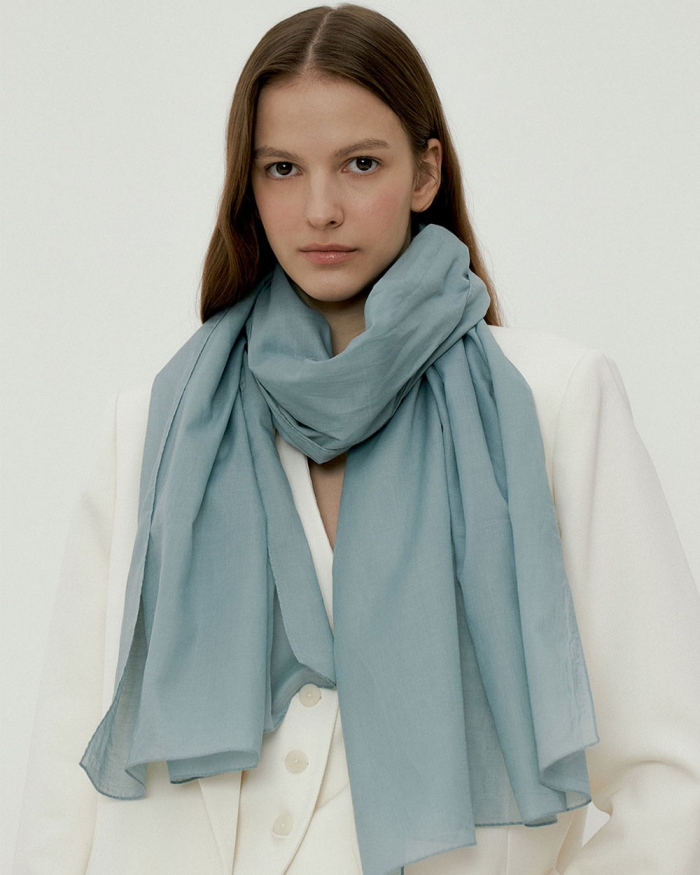 adela cotton scarf (4colors)