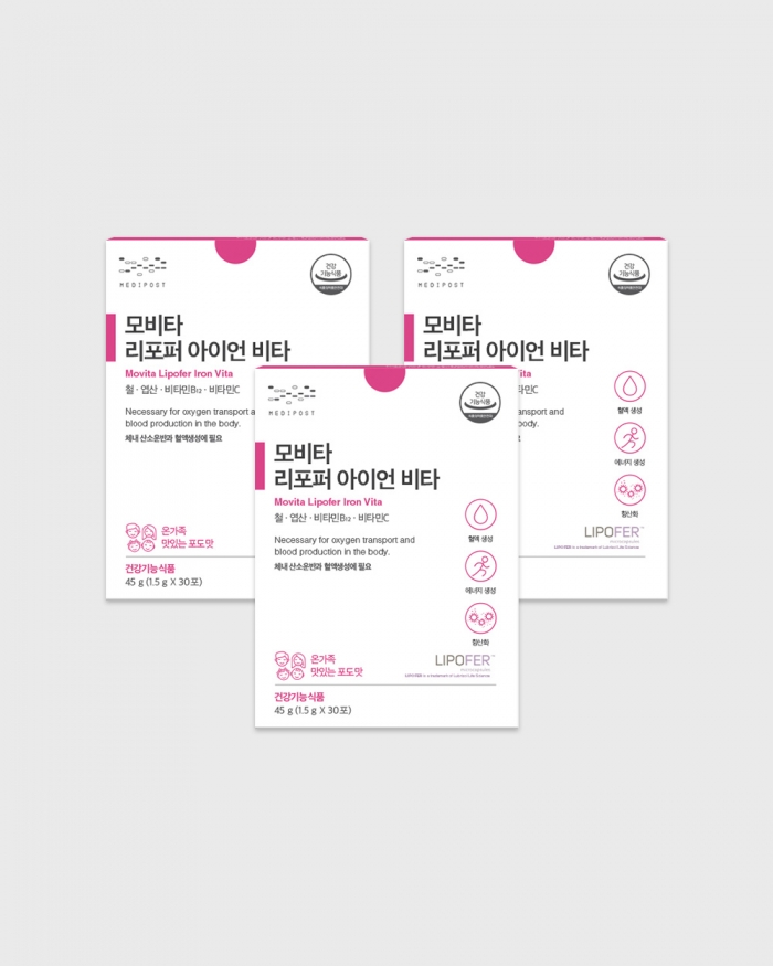 리포퍼 아이언 비타 (30포) 3박스 + 쇼핑백 1매