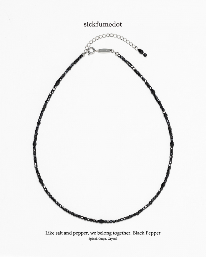 [7/24~순차출고] Black Pepper Necklace