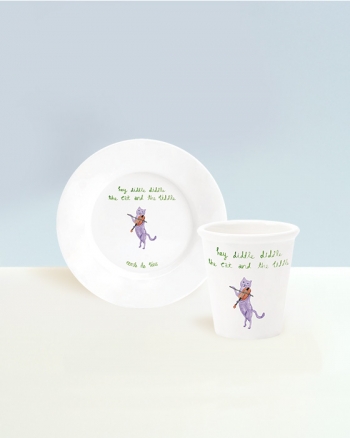 [단독구성] 헤이디들 플레이트+쇼트텀블러 세트 (4colors)