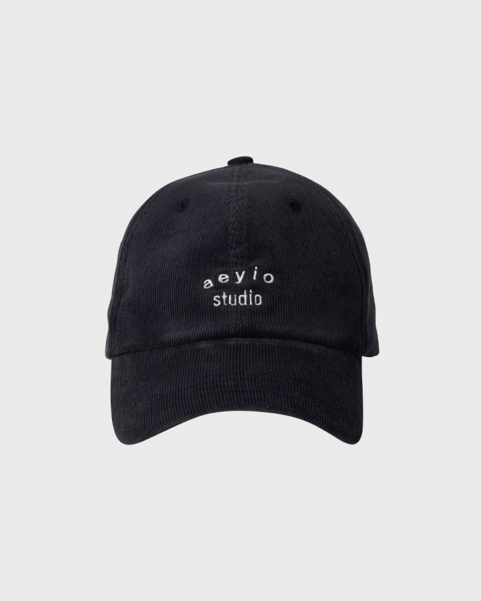 로고 코듀로이 볼캡 (3 colors)