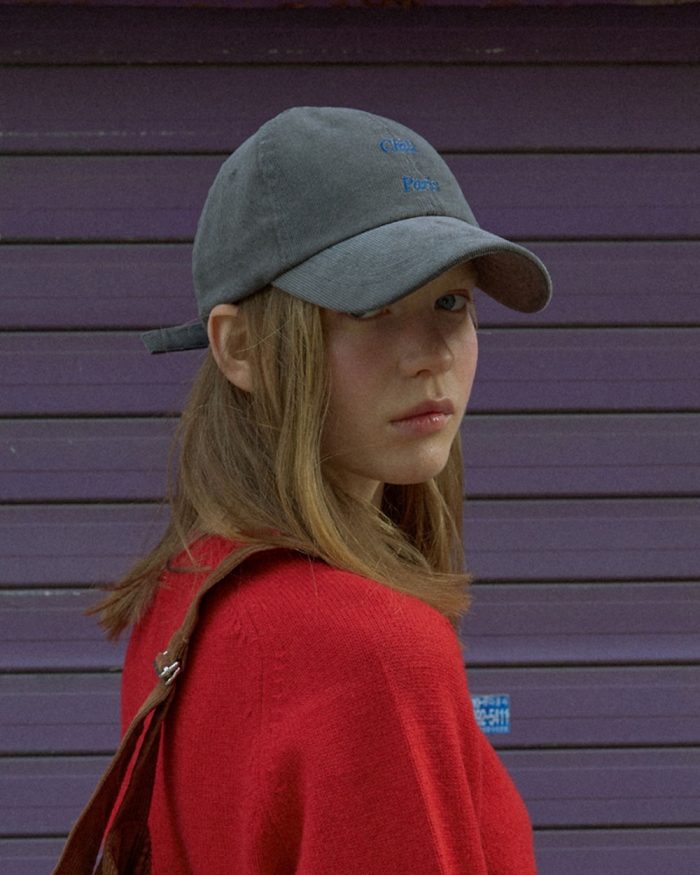 Easy-Peasy Corduroy Baseball Cap (4color)