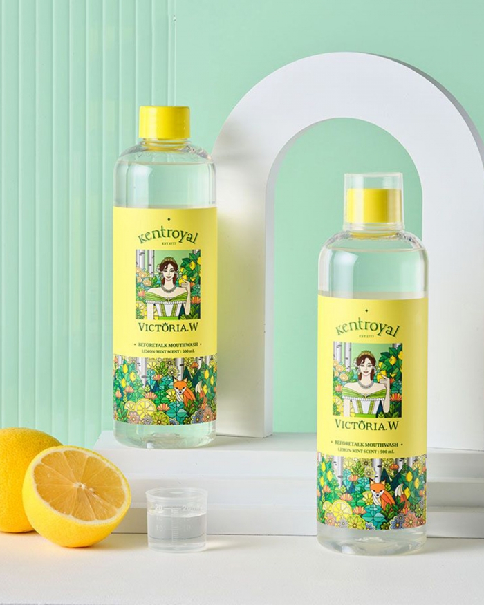 빅토리아 W 비포톡 가글 - 레몬민트향 500ml (수량선택)