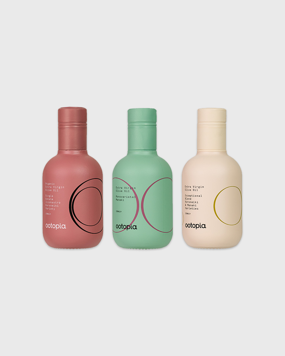 [3/17~순차출고][한정수량] 우토피아 올리브오일 250ml 3종 혼합세트 (250ml x 3)