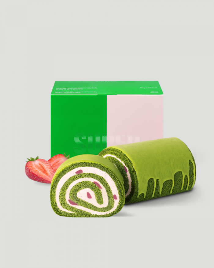 딸기 롤케이크