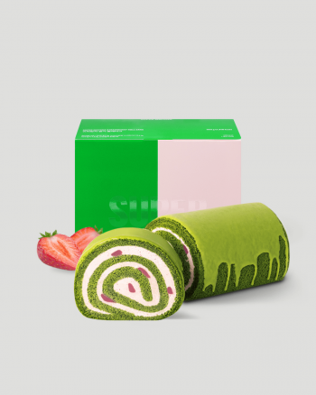딸기 롤케이크