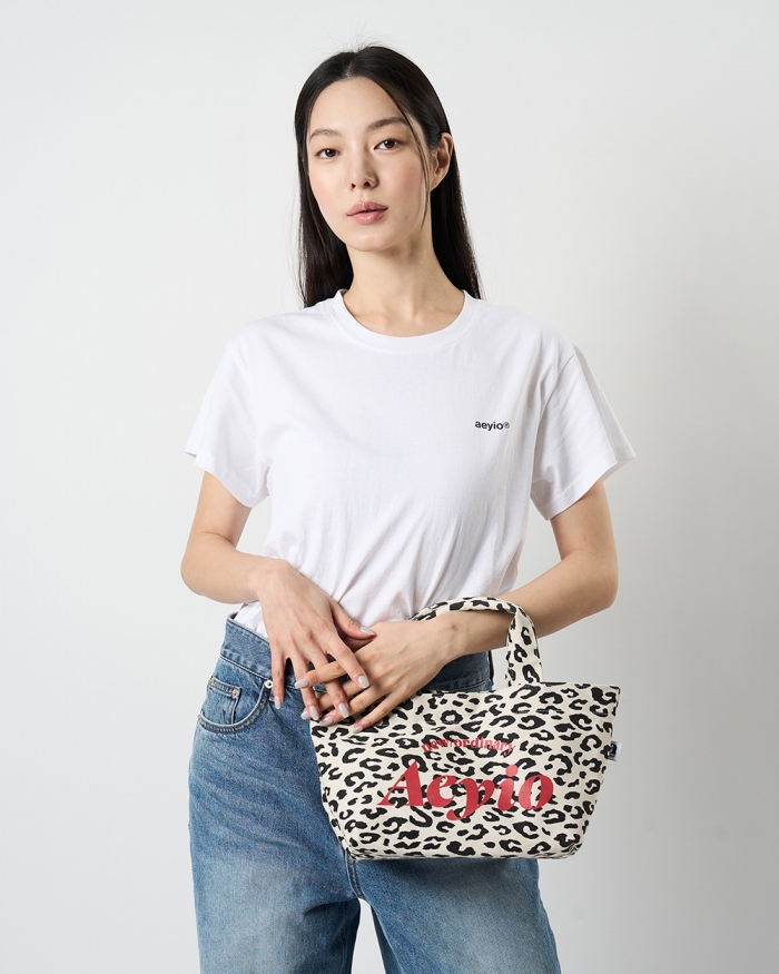 레오파드 미니 토트백 (3 colors) 레오파드 미니 토트백 (3 colors)