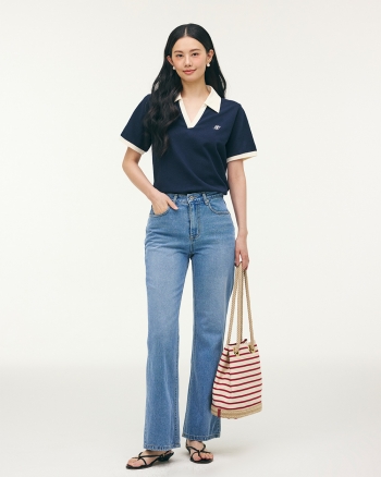 [5/19~ 순차출고][단독] 유어진스 20 SUMMER 데님 (SEMI LOOSE BOOTSCUT) - BLUE