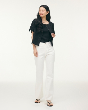 [5/13~ 순차출고] 유어진스 20 SUMMER 데님 (SEMI LOOSE BOOTSCUT) - WHITE